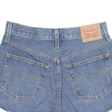 LEVI'S Cut Off 501 Womens Denim Shorts Blue M W29