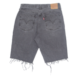 LEVI'S Cut Off 501 Premium E Mens Denim Shorts Black M W30