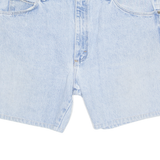 WRANGLER Mens Denim Shorts Blue L W36