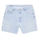 WRANGLER Mens Denim Shorts Blue L W36
