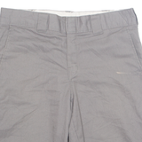 DICKIES Flex Mens Workwear Shorts Grey M W34