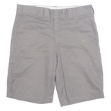DICKIES Flex Mens Workwear Shorts Grey M W34
