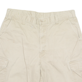 DICKIES Mens Cargo Shorts Beige M W34