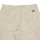 DICKIES Mens Cargo Shorts Beige M W34