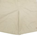 DICKIES Mens Workwear Shorts Beige Loose L W35