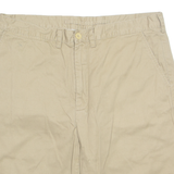 NAUTICA Mens Chino Shorts Beige Relaxed L W35
