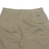 NAUTICA Mens Chino Shorts Brown Classic L W35