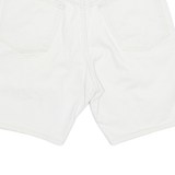 WRANGLER Chino Style Mens Denim Shorts White M W32