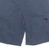 DICKIES Cargo Style Flex Mens Workwear Shorts Blue Relaxed XL W38