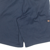 DICKIES Mens Workwear Shorts Blue Loose L W35