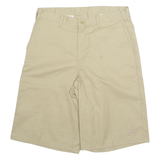 DICKIES Mens Workwear Shorts Beige M W34