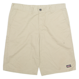 DICKIES Mens Workwear Shorts Beige L W36