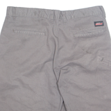 DICKIES Mens Workwear Shorts Grey M W34