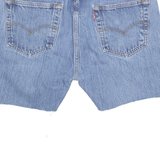 LEVI'S Cut Off 501 Mens Denim Shorts Blue M W31
