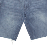 7 FOR ALL MANKIND Cut Off Womens Denim Shorts Blue M W33