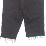 LEVI'S Cut Off 511 Mens Denim Shorts Black M W29