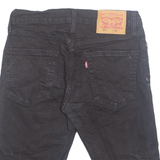 LEVI'S Cut Off 511 Mens Denim Shorts Black M W29
