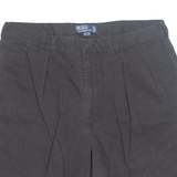POLO RALPH LAUREN Mens Chino Shorts Black Classic L W37