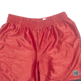 NIKE Mens Sports Shorts Red Relaxed 90s XL W34