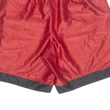 NIKE Mens Sports Shorts Red Relaxed 90s XL W34