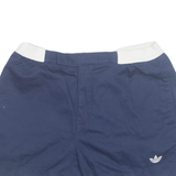 ADIDAS Womens Sports Shorts Blue Relaxed S W24