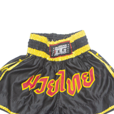 DUO GEAR MMA Mens Sports Shorts Black XS W20