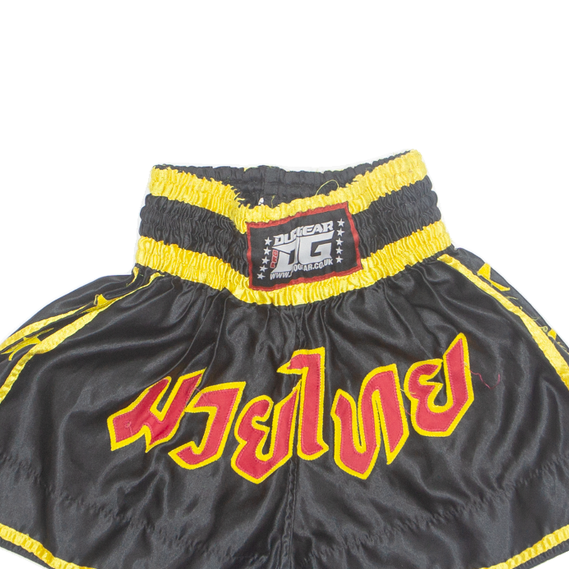 DUO GEAR MMA Mens Sports Shorts Black XS W20