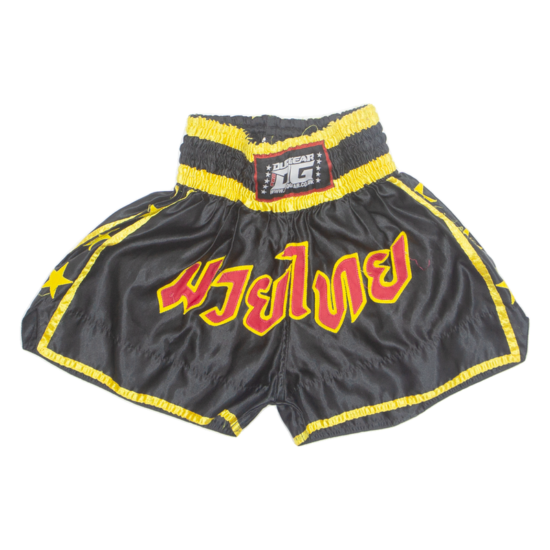 DUO GEAR MMA Mens Sports Shorts Black XS W20