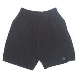 ADIDAS Mens Sports Shorts Black L W26