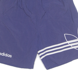 ADIDAS ORIGINALS Mens Swimming Shorts Blue Relaxed M W26