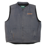 ASPLUNDH Mens Gilet Grey L