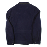 UTEX Mens Jacket Blue Wool M