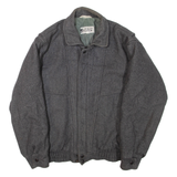 DASH Mens Jacket Grey Wool M