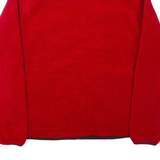 WOOLRICH Mens Fleece Jacket Red L