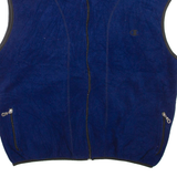 CHAMPION Mens Fleece Gilet Blue XL