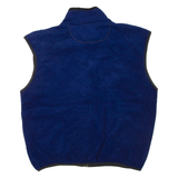 CHAMPION Mens Fleece Gilet Blue XL