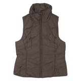 REACTION Womens Gilet Brown Nylon M