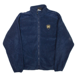 ADIDAS Notre Dame University Mens Fleece Jacket Blue L