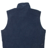 WOOLRICH Mens Fleece Gilet Blue L