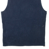WOOLRICH Mens Fleece Gilet Blue L