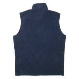 WOOLRICH Mens Fleece Gilet Blue L