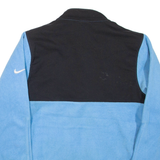 NIKE Therma-fit 1/4 Zip Mens Fleece Jacket Blue S