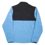 NIKE Therma-fit 1/4 Zip Mens Fleece Jacket Blue S