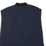 BULWARK Mens Workwear Gilet Blue XL