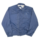 SAGE SPORTSWEAR Mens Jacket Blue Nylon L