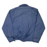 SAGE SPORTSWEAR Mens Jacket Blue Nylon L
