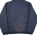 CORNER STONE Mens Jacket Blue Hooded XL