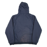 CORNER STONE Mens Jacket Blue Hooded XL