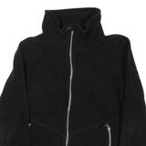 CALVIN KLEIN Womens Fleece Jacket Black M
