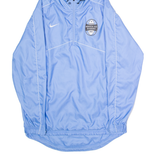 NIKE Match Fit Academy Mens Pullover Jacket Blue Hooded S